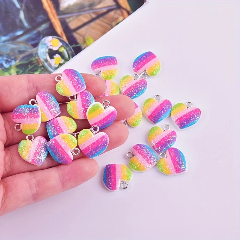 Resin Art Gift Ideas - 10 piezas de dijes de resina