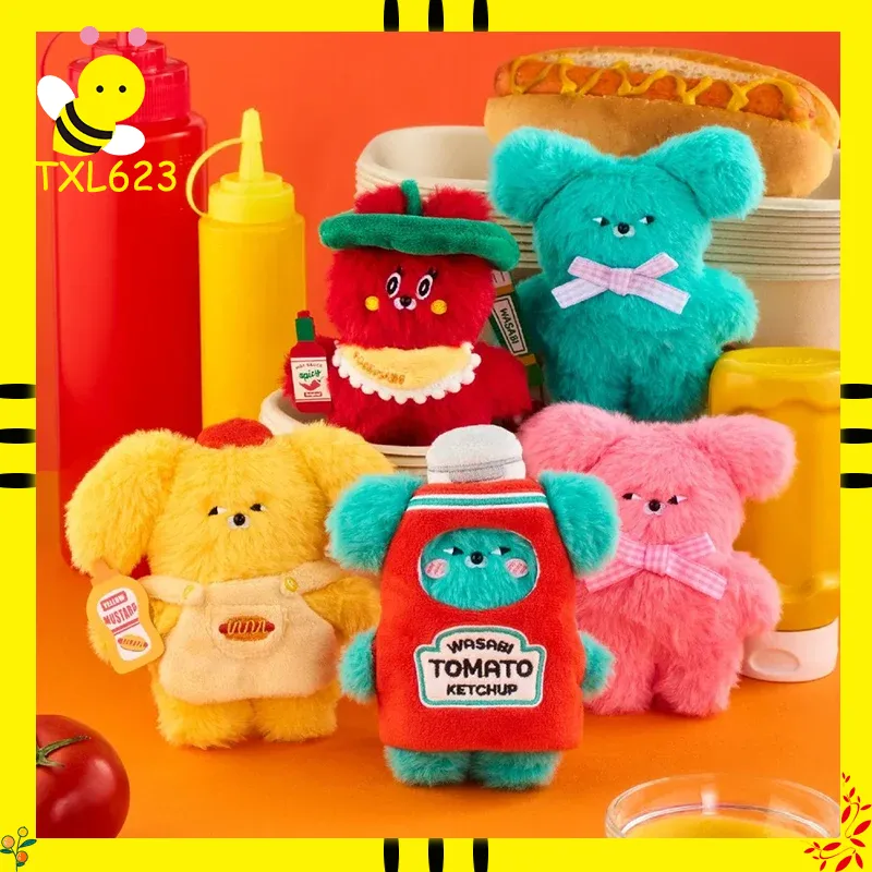 Resin Art Keychain - Wasabi Bear Flavor Fusion Mini botella