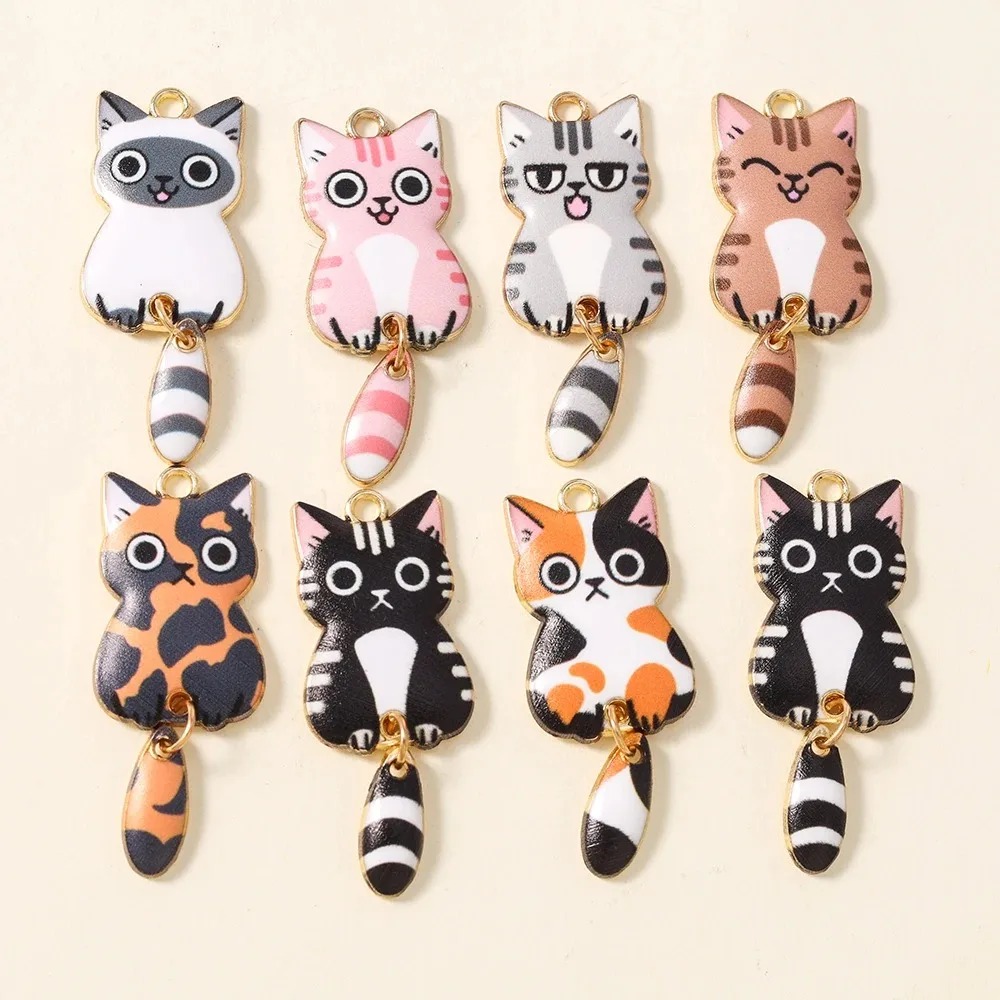 Resin Art Handmade - 10 piezas de dijes de resina
