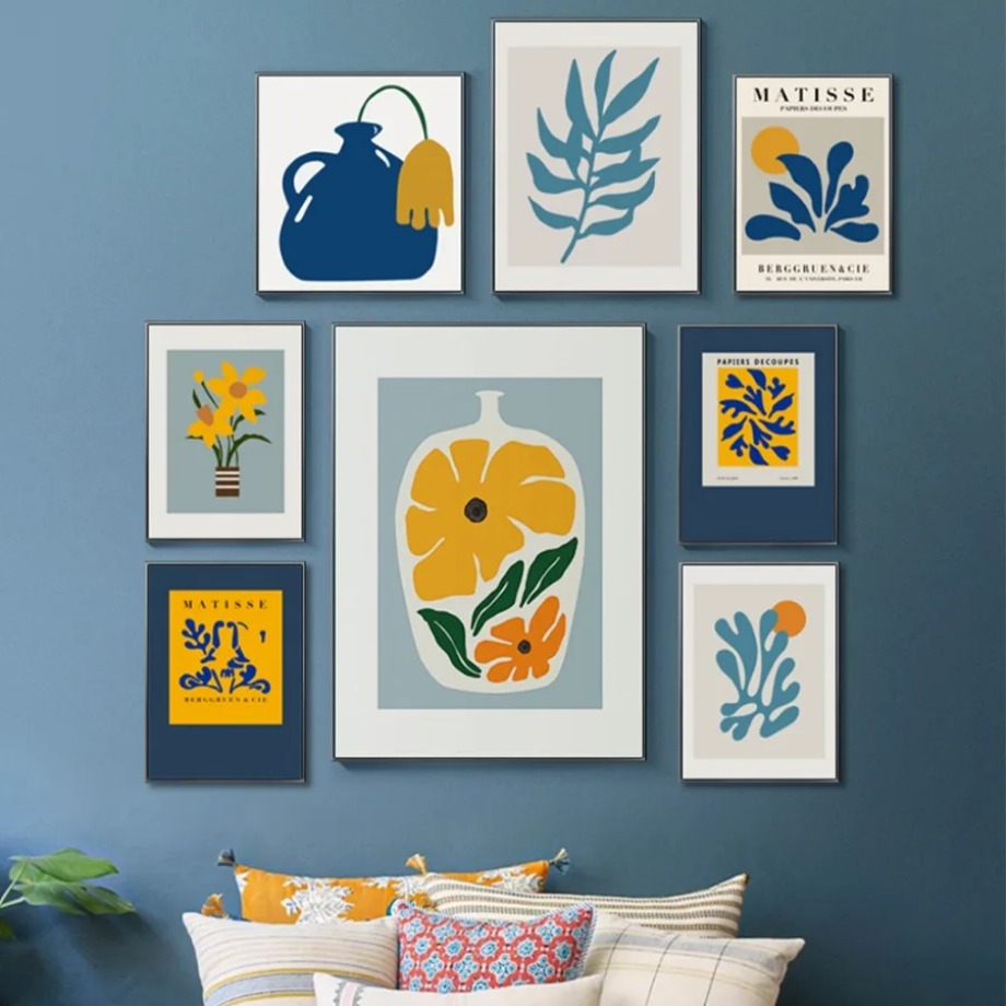 Resin Art Flower - Pósteres de Henri Matisse Picasso, impresiones