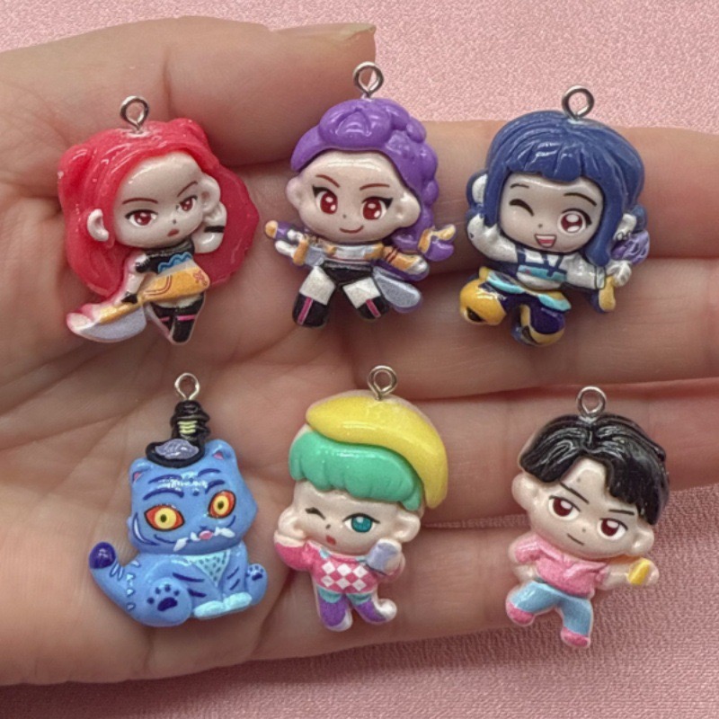 Resin Art Handmade - 10 piezas de colgantes de resina