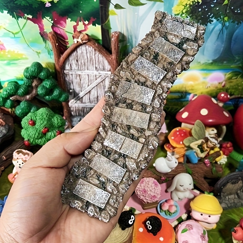 Resin Art And Deco - Estatua de camino de piedra de