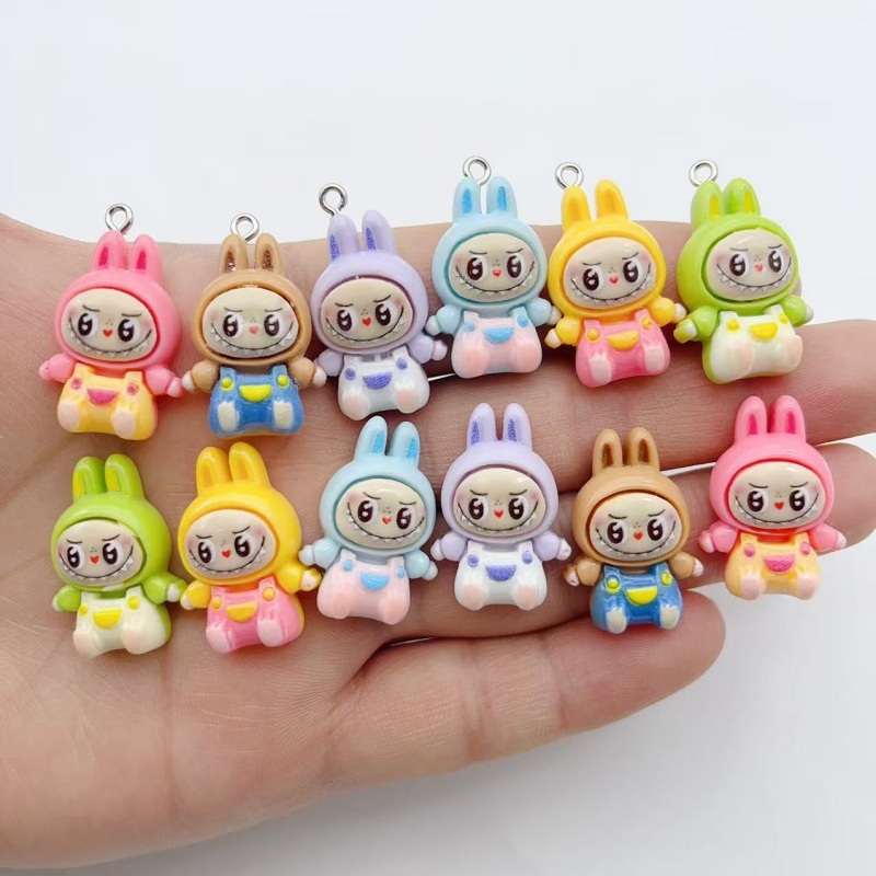 Resin Art Handmade - 10 piezas de dijes de resina