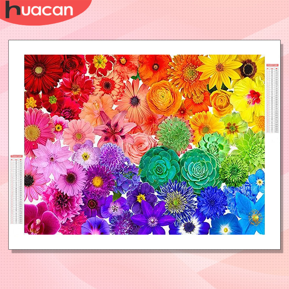 Resin Art With Rose - Kits de Arte con Diamantes HUACAN,