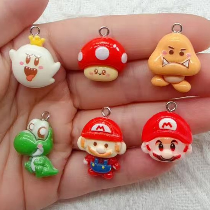 Resin Art Handmade - 10 piezas de colgantes de resina