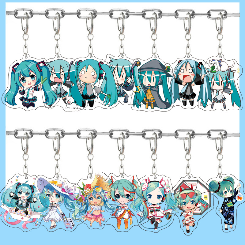 Resin Art Keychain - Llavero Colgante de Acrílico con Figura
