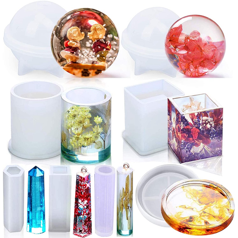 Cantidad en stock: 8 moldes de - Resin Art Quantity reseña y precio