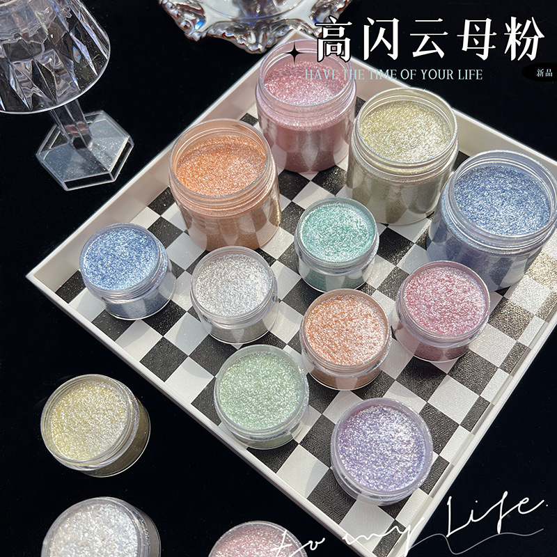 Polvo de Mica con Brillo de Di - Resin Art Equipment reseña y precio