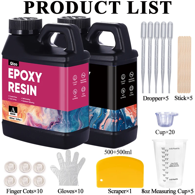 Kit de Resina Epoxi Transparen - Resin Art Easy reseña y precio