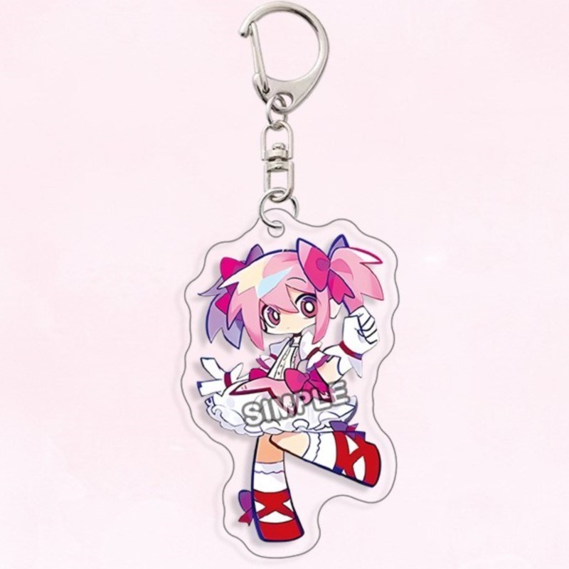 Llavero de acrílico de Puella  - Resin Art Keychain reseña y precio