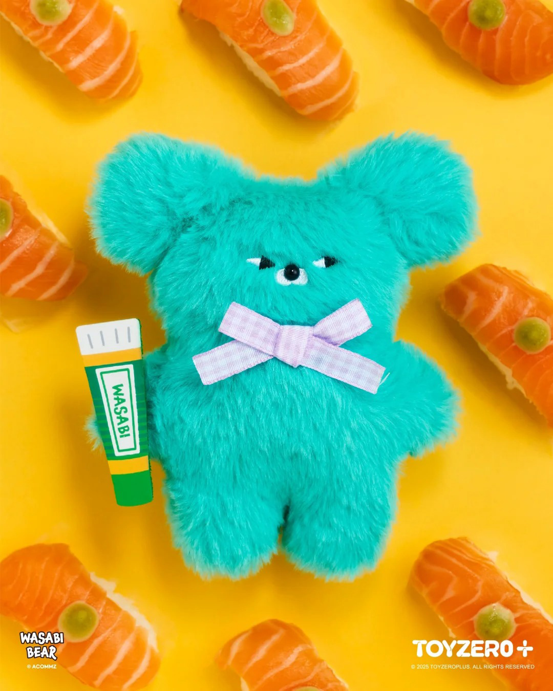 Wasabi Bear Flavor Fusion Mini - Resin Art Keychain reseña y precio