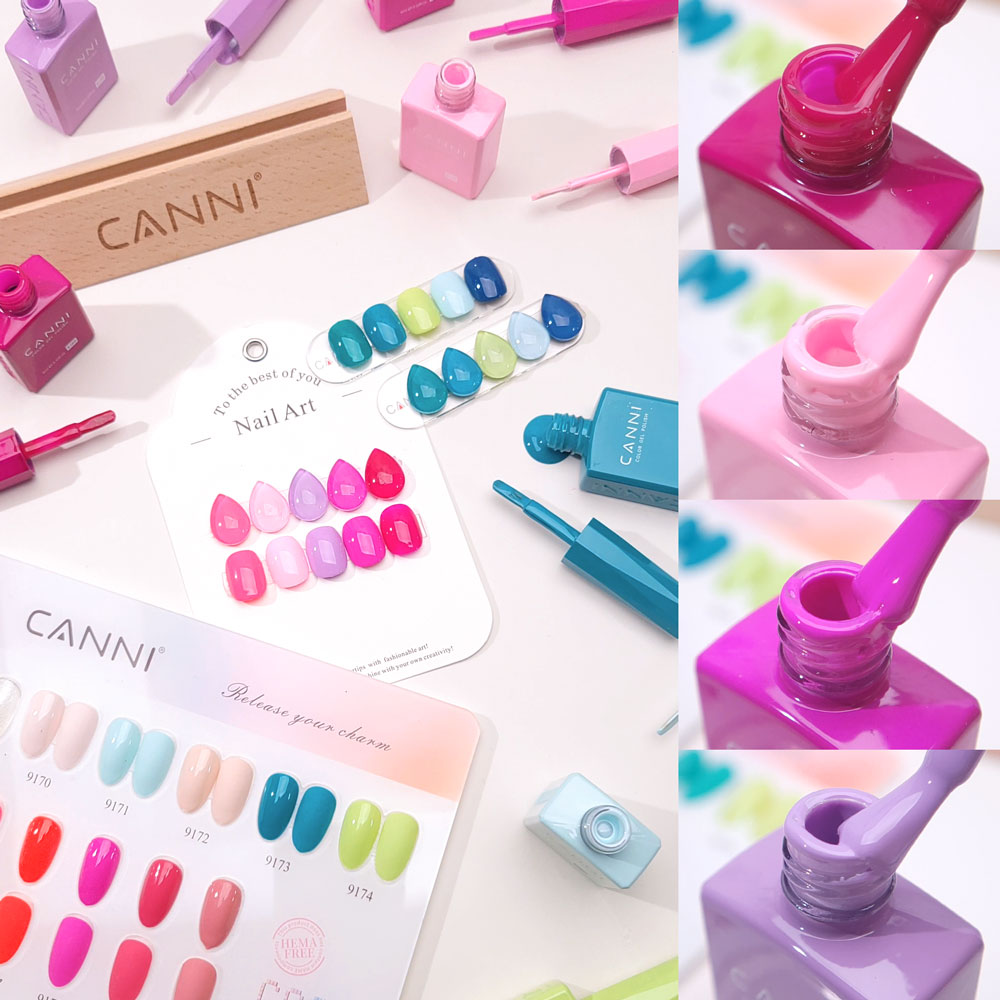 Esmalte de Uñas en Gel CANNI d - Resin Art Training reseña y precio