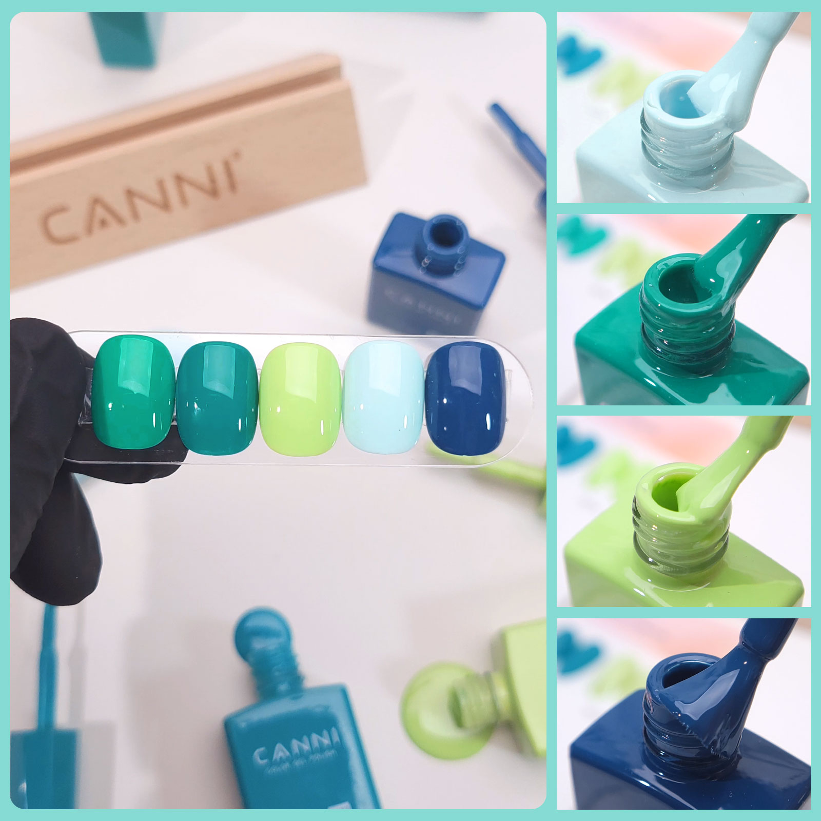 Esmalte de Uñas en Gel CANNI d - Resin Art Training reseña y precio