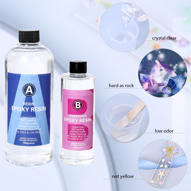 Kit de resina epoxi transparen - Resin Art Easy reseña y precio