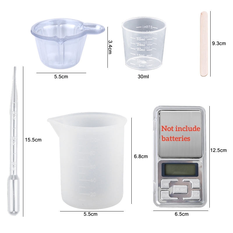 Kit de resina epoxi transparen - Resin Art Easy reseña y precio