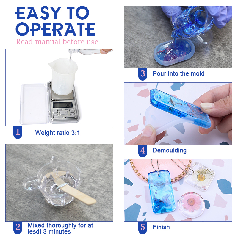 Kit de resina epoxi transparen - Resin Art Easy reseña y precio