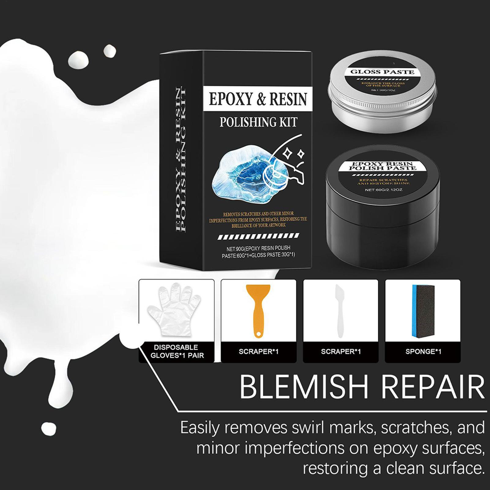 Kit de Pulido de Resina Epoxi  - Resin Art Easy reseña y precio