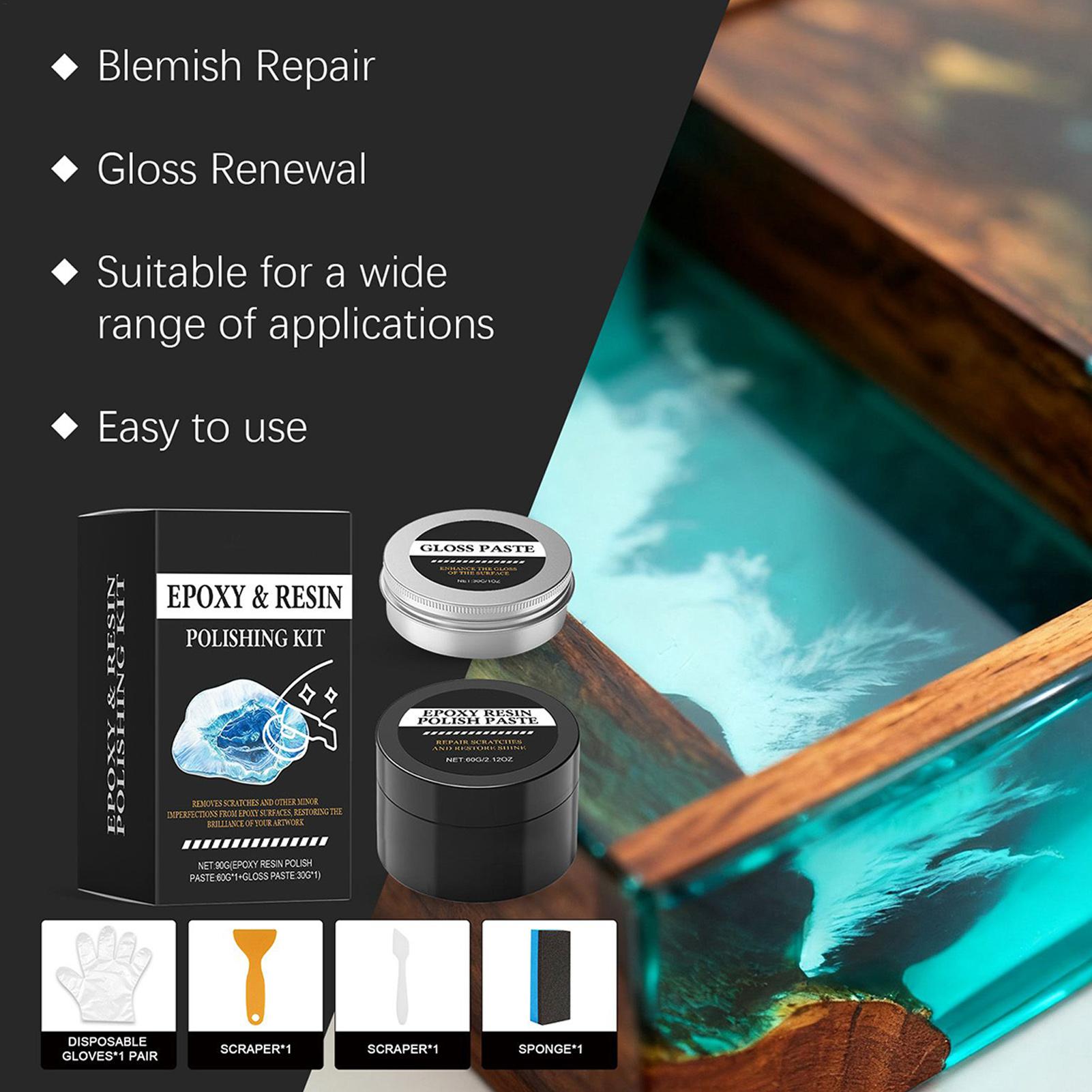 Kit de Pulido de Resina Epoxi  - Resin Art Easy reseña y precio