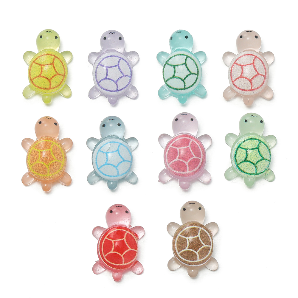 10 unids/lote Mini tortugas ma - Resin Art Keychain reseña y precio