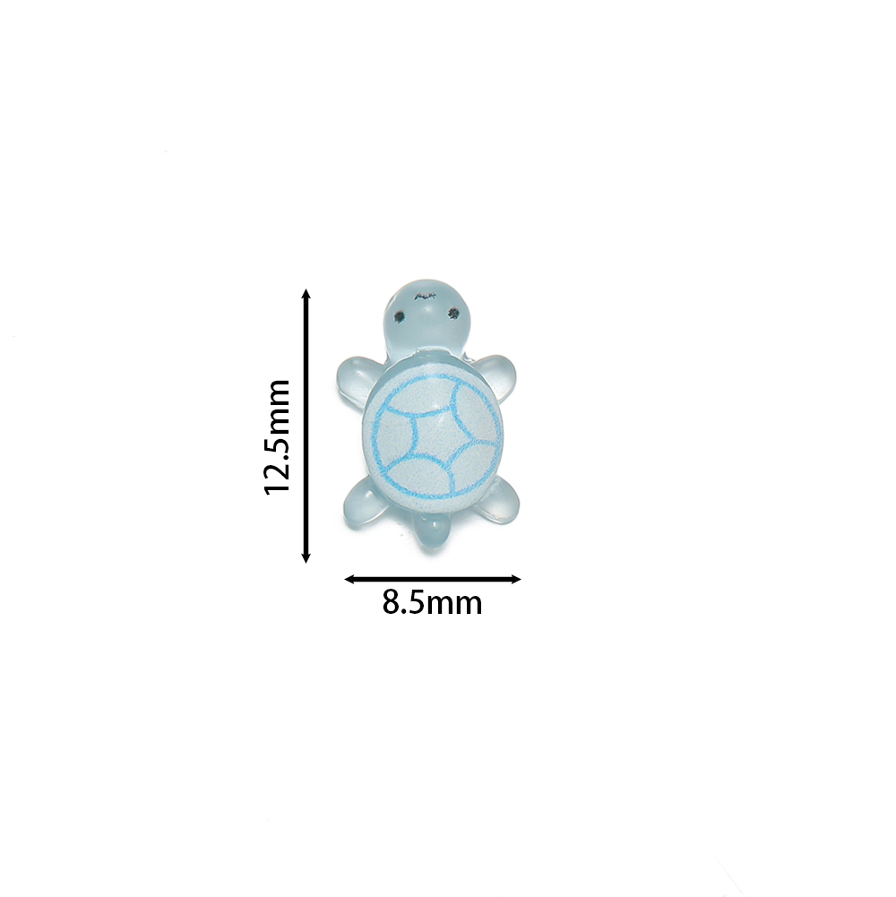 10 unids/lote Mini tortugas ma - Resin Art Keychain reseña y precio