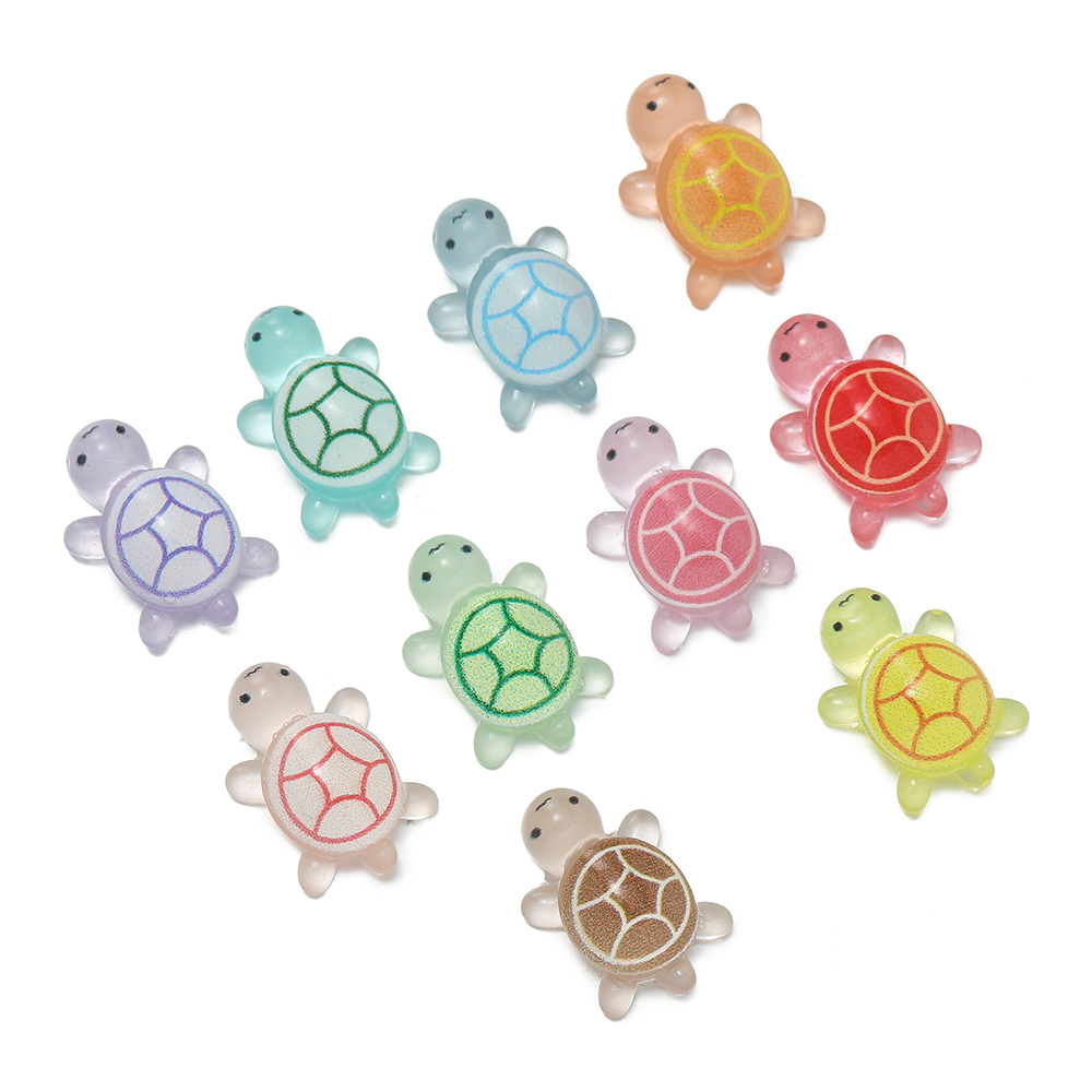 10 unids/lote Mini tortugas ma - Resin Art Keychain reseña y precio