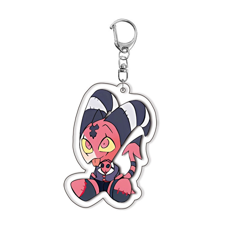 Hazbin Hotel Nuevo Llavero Acr - Resin Art Keychain reseña y precio