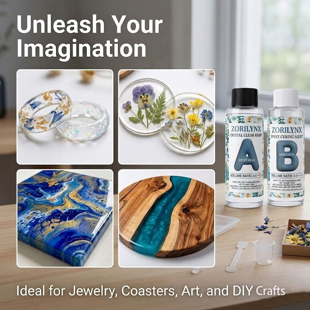 Kit de Resina Epoxi Transparen - Resin Art Easy reseña y precio