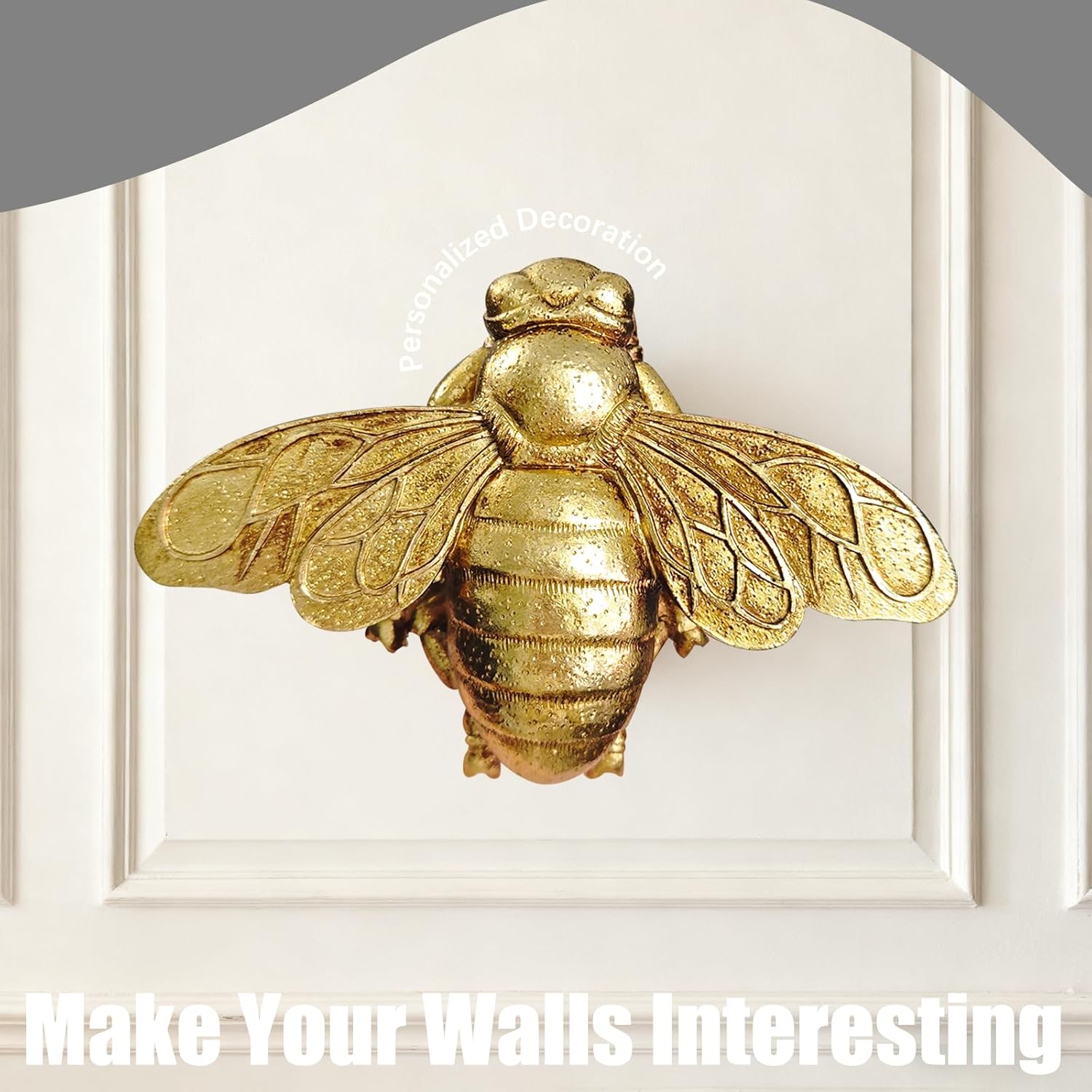 Escultura de Pared de Abeja Do - Resin Art Easy reseña y precio