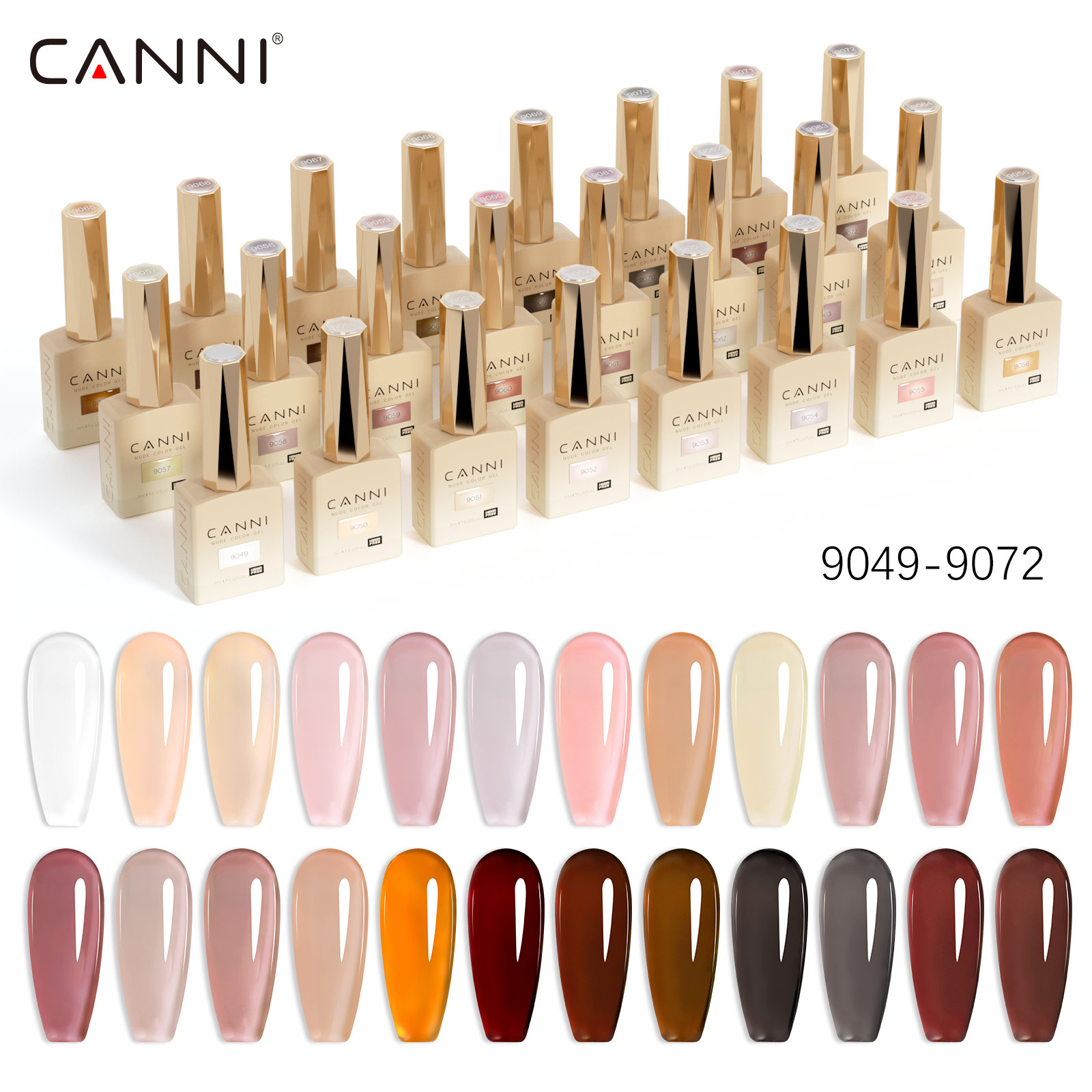 CANNI Jelly Color Gel Esmalte  - Resin Art Training reseña y precio