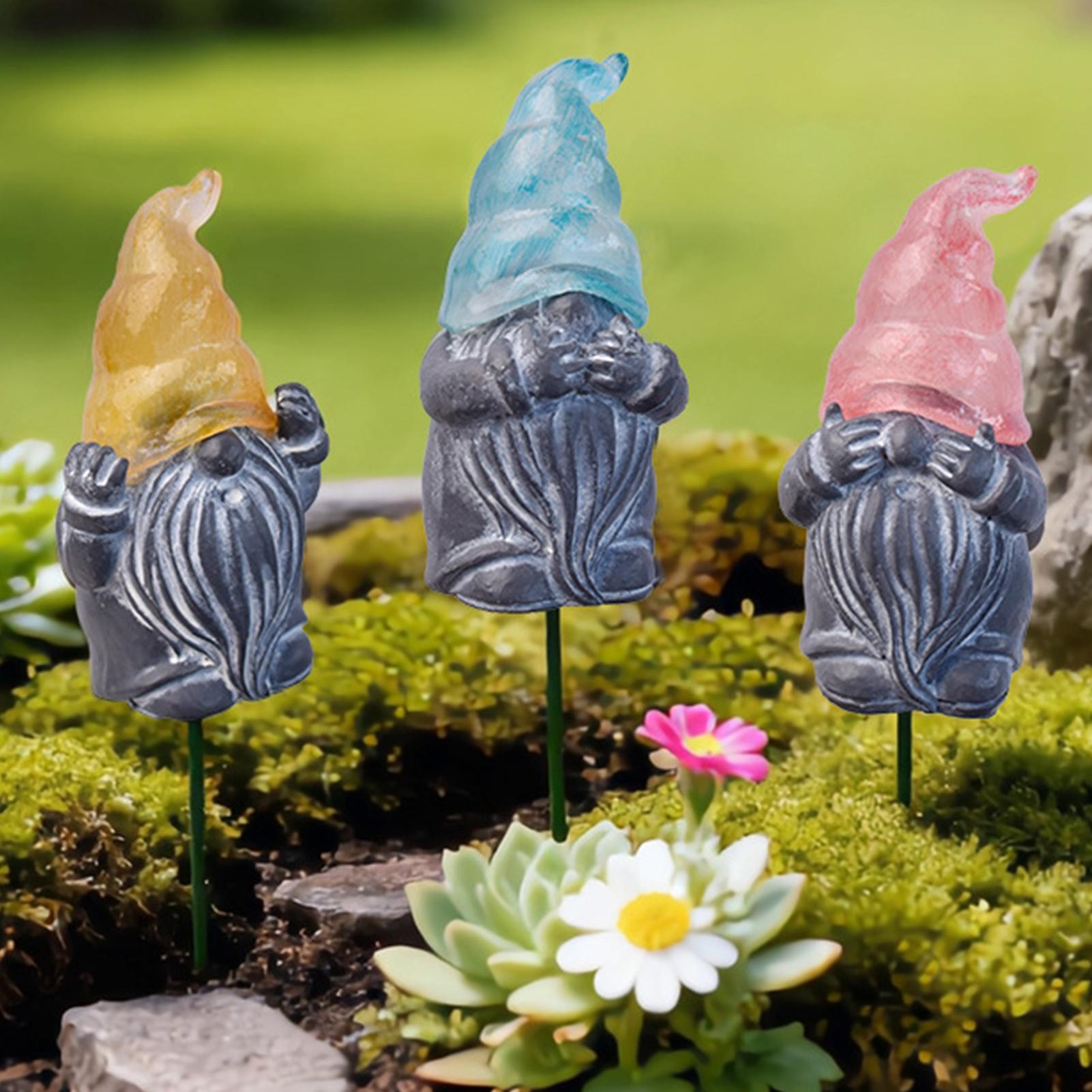 Estacas decorativas para jardí - Resin Art Flower reseña y precio