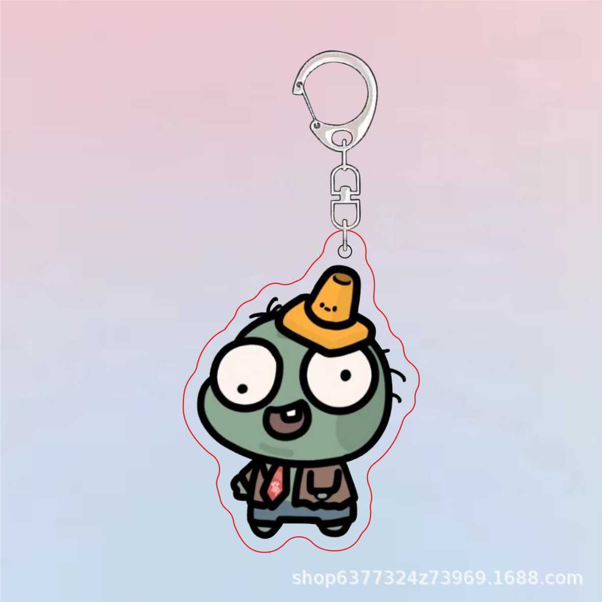 Llavero Acrílico de Plants Vs  - Resin Art Keychain reseña y precio
