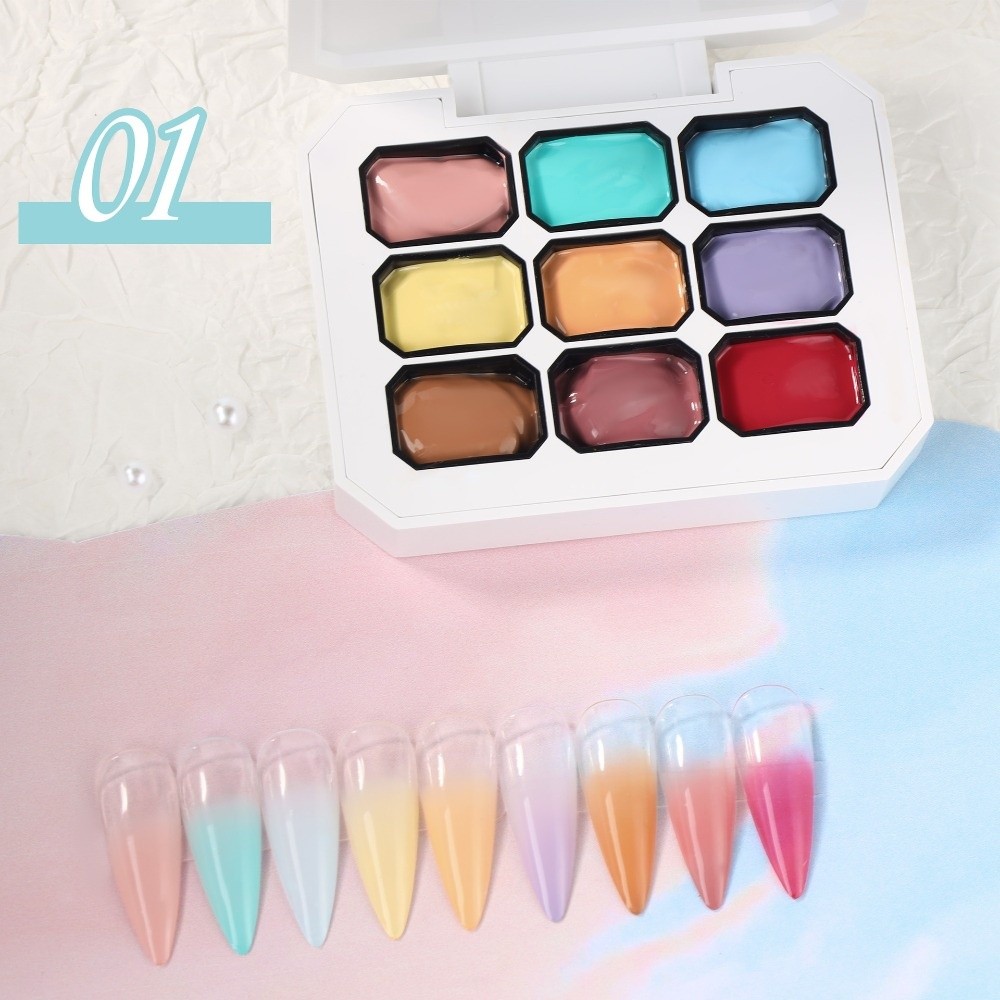 Mini esmalte de uñas de Gel 4  - Resin Art Easy reseña y precio