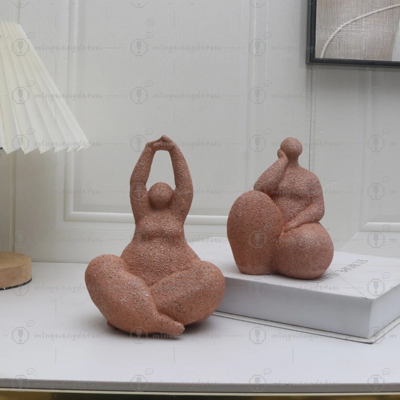 1 pieza, Estatua de mujer gord - Resin Art Handmade reseña y precio