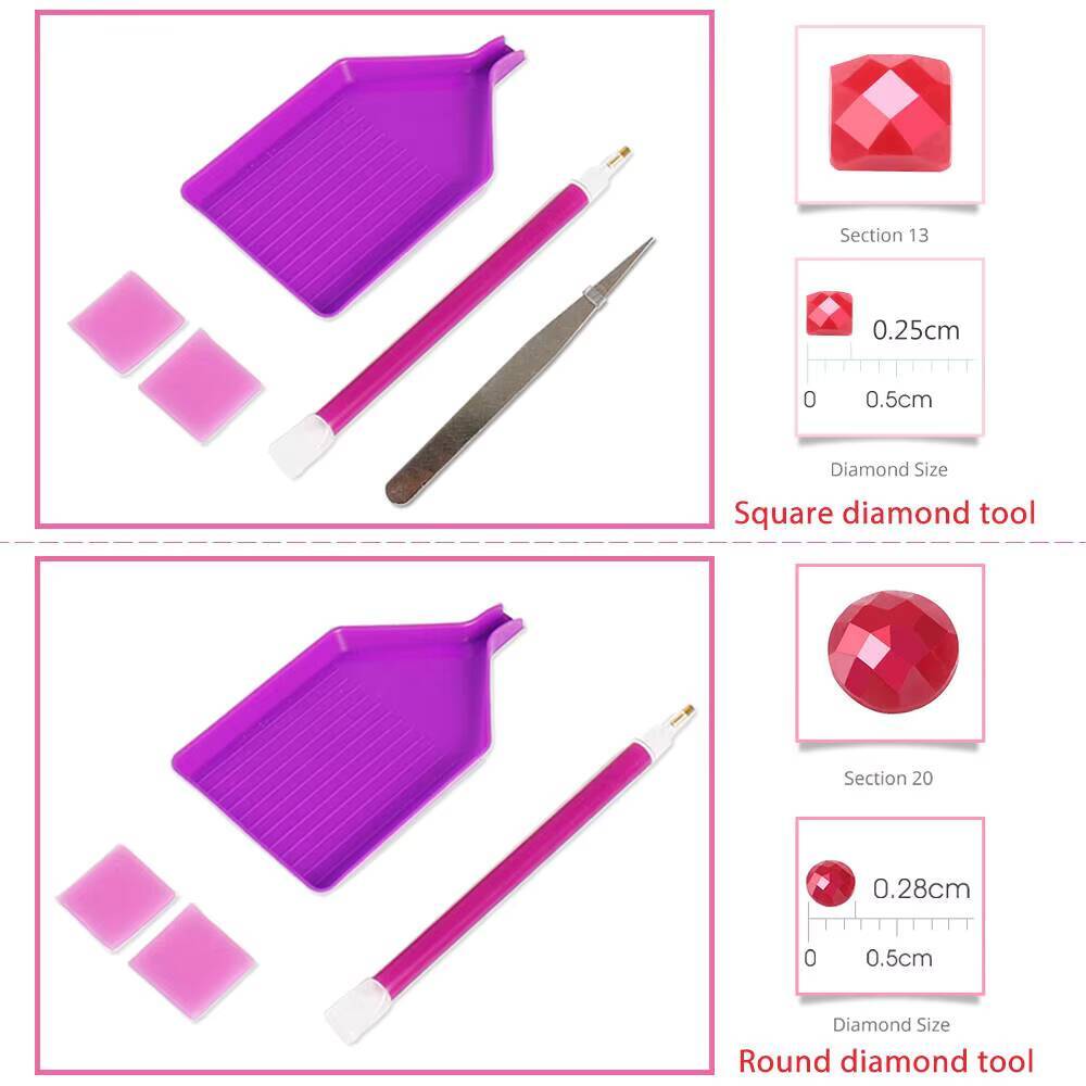 Evershine-mosaico de diamantes - Resin Art Equipment reseña y precio