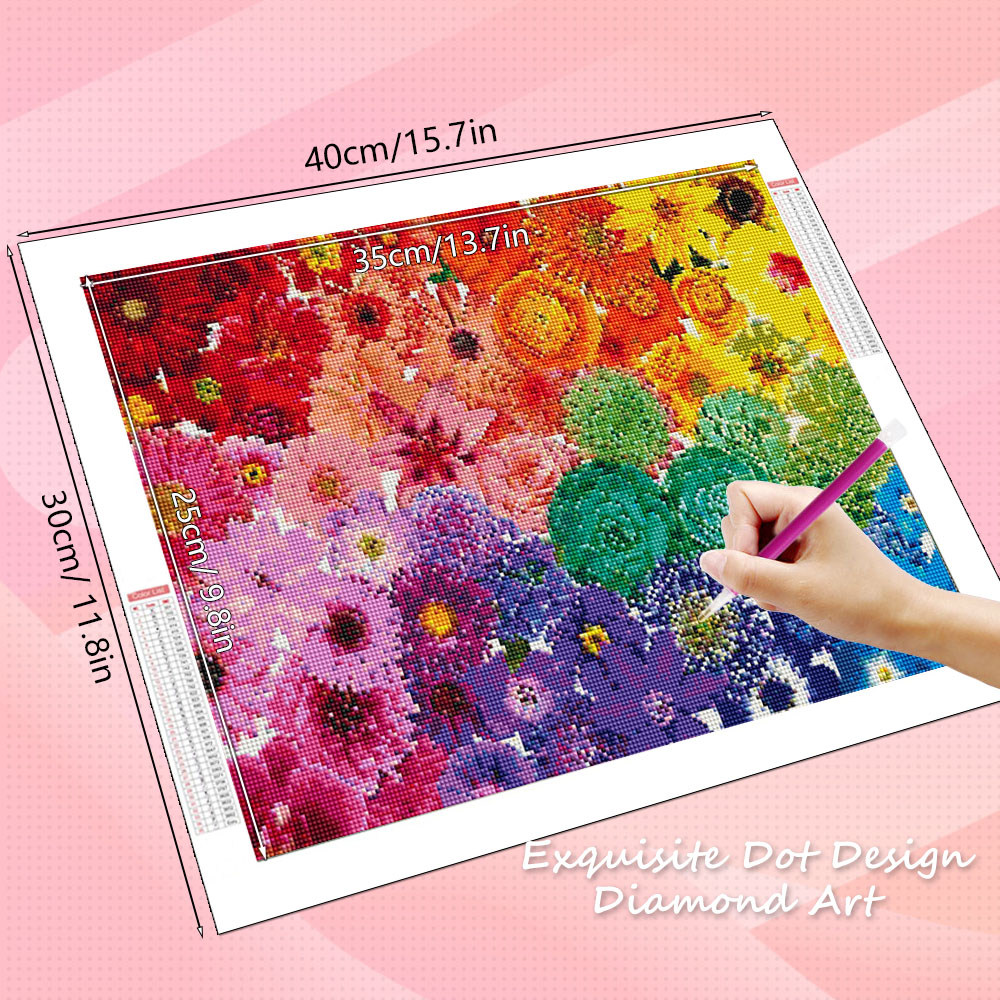 Kits de Arte con Diamantes HUA - Resin Art With Rose reseña y precio