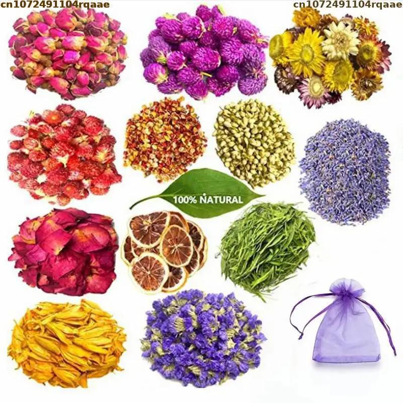 800g de Flores Secas 100% Natu - Resin Art With Rose reseña y precio
