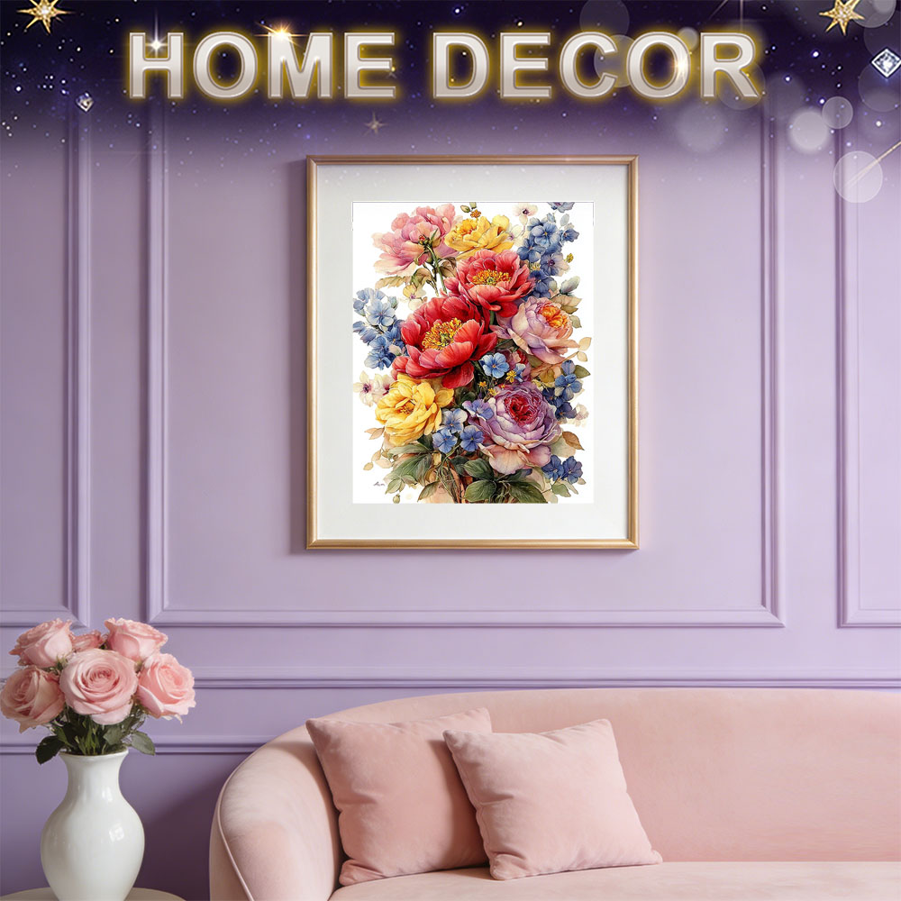 Kit de Pintura de Diamantes HU - Resin Art With Rose reseña y precio