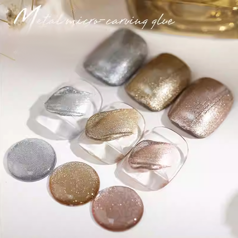 Gel Metálico para Esculpir Uña - Resin Art With Rose reseña y precio