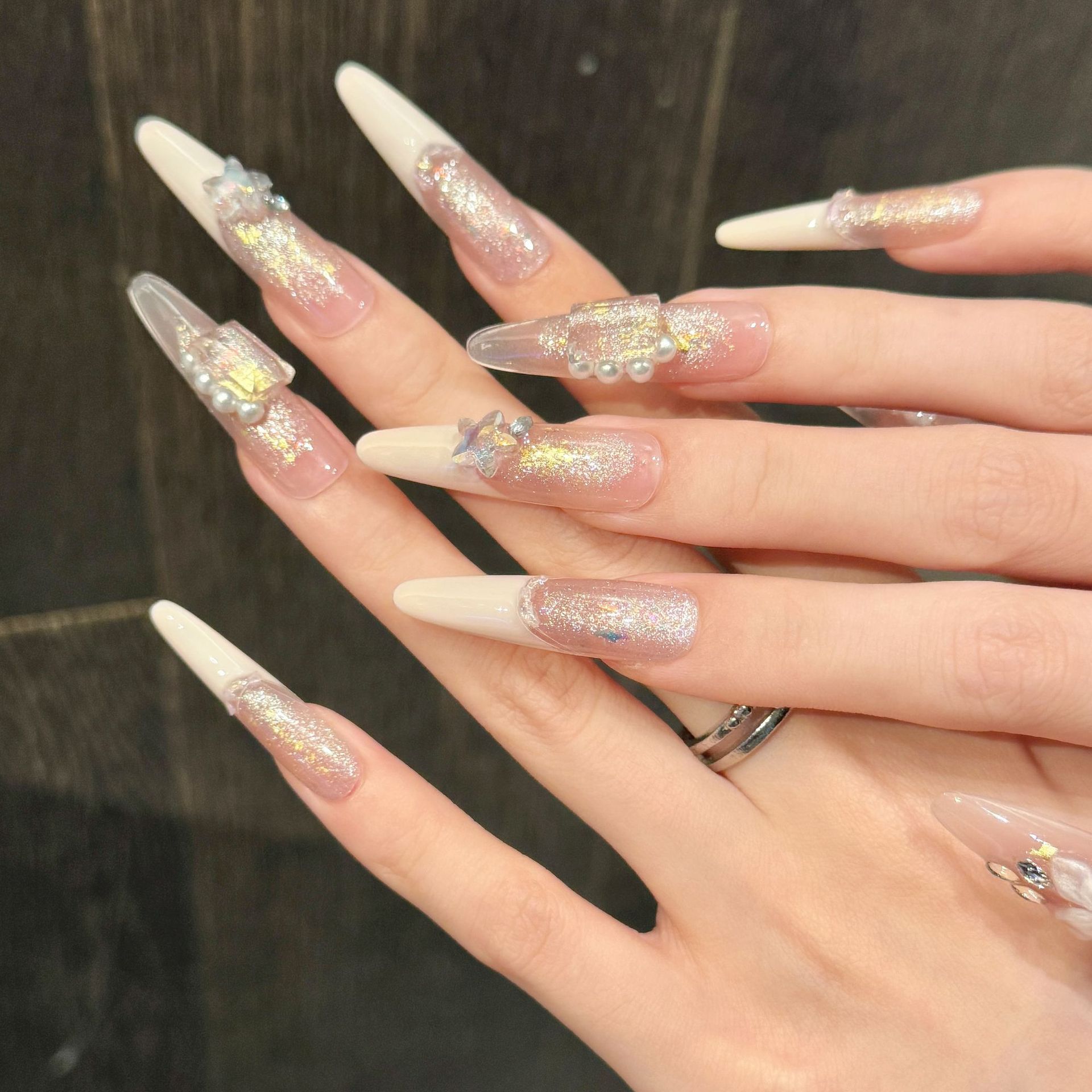 10 Uds. de uñas postizas Stile - Resin Art Flower reseña y precio