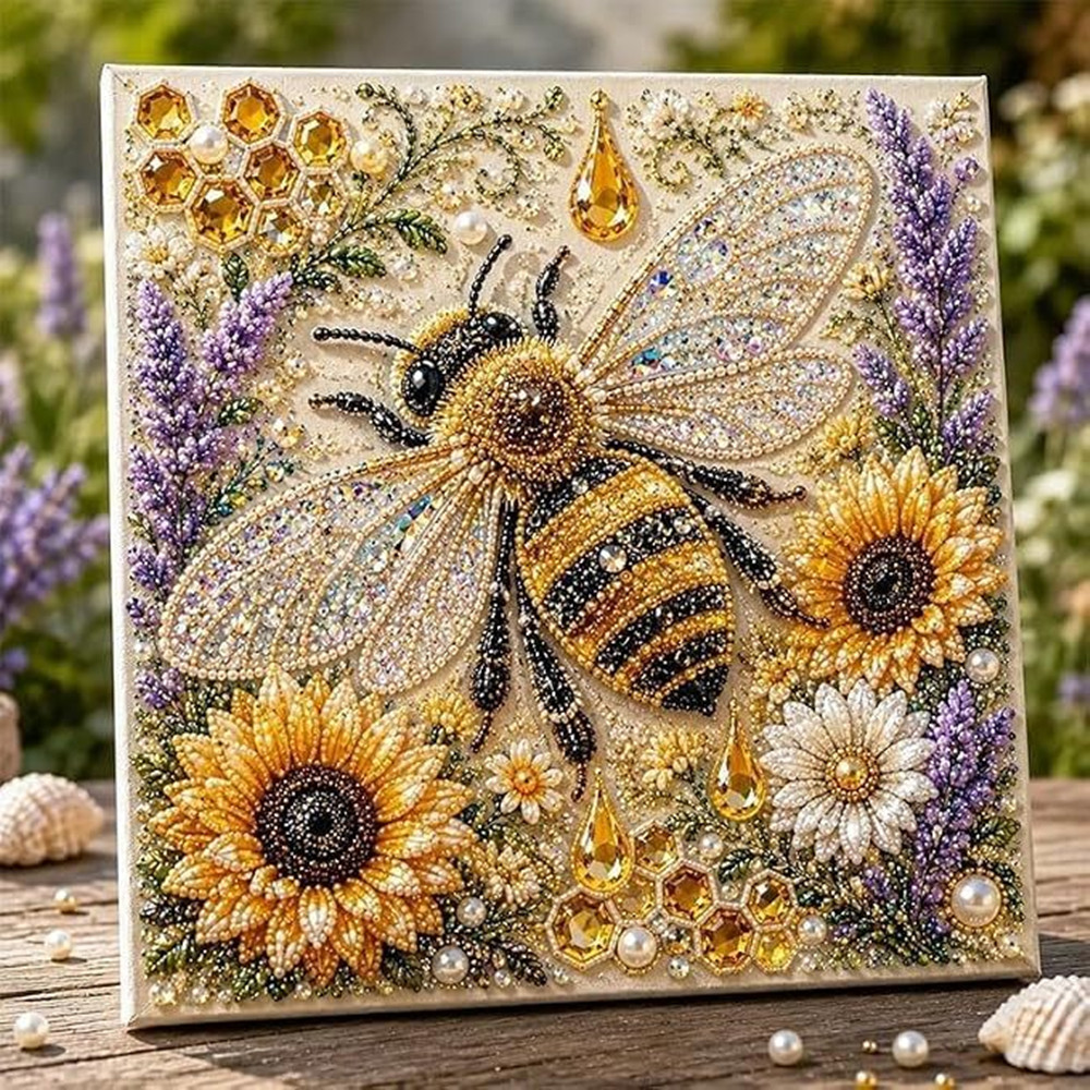 Kit de pintura de diamantes 5D - Resin Art Flower reseña y precio