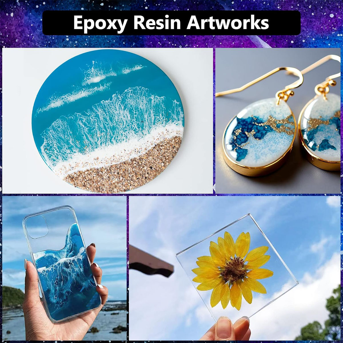 Kit de resina Epoxy transparen - Resin Art Easy reseña y precio