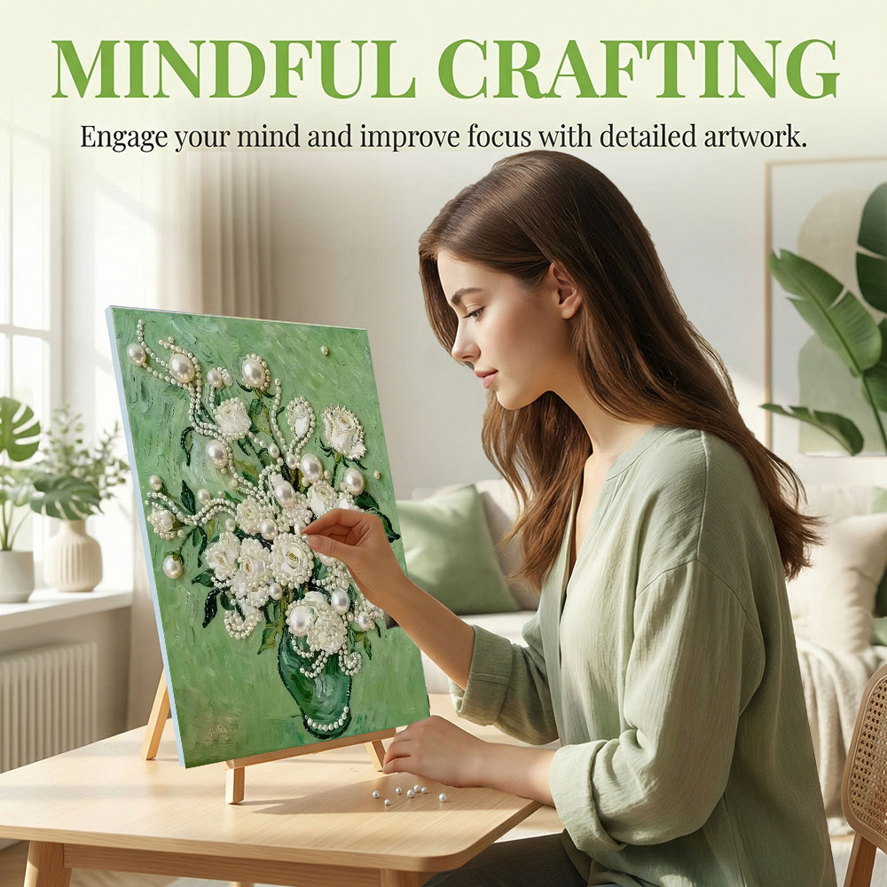 Kits de pintura de perlas Huac - Resin Art With Rose reseña y precio